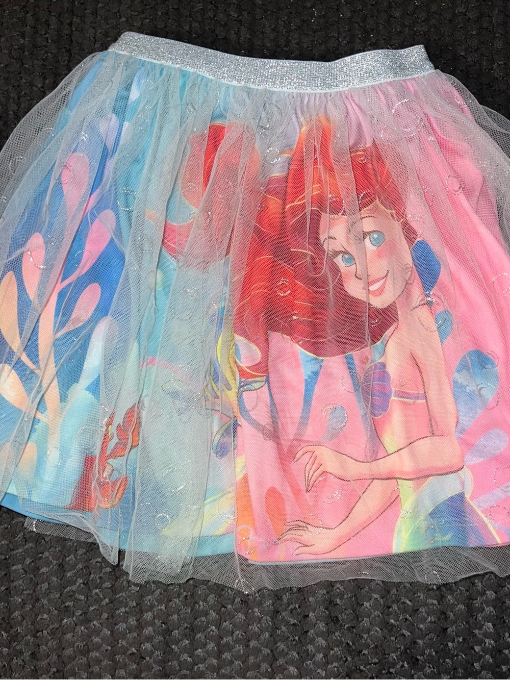 Disney Ariel Pink and Blue Tulle Skirt